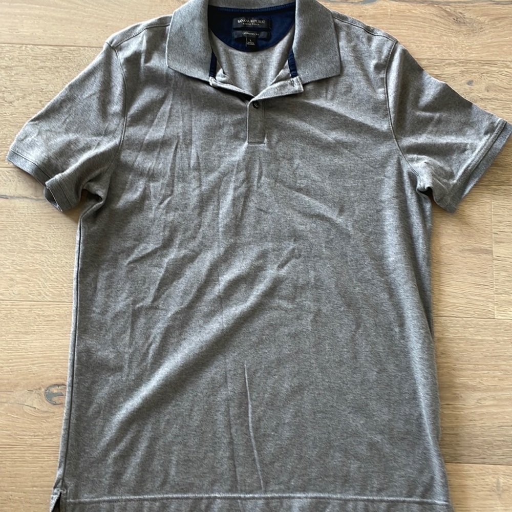 Banana Republic Luxury Touch Polo Shirt Size Large